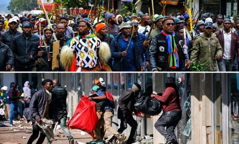 Sociedade civil mobiliza-se em Lilóngwe contra ataques a estrangeiros na África do Sul - Rádio Moçambique